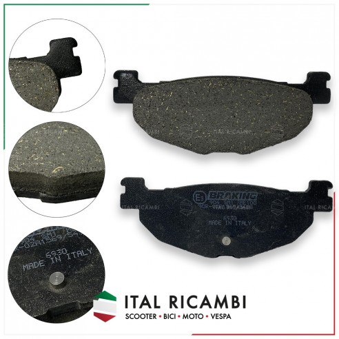 PASTIGLIE FRENO POSTERIORE TMAX ABS...