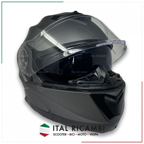 CASCO FLIP UP APRIBILE DOPPIA VISIERA...