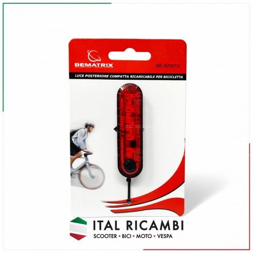 FANALINO LED POSTERIORE BICI E BIKE...