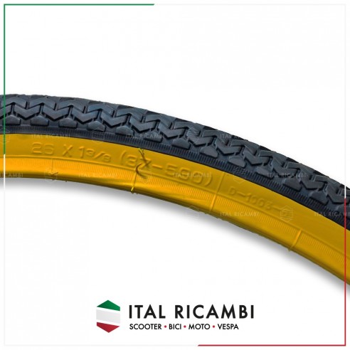 COPERTONE BICICLETTA 26 x 1.3 8 NERO...