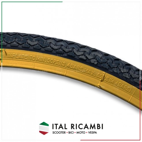 COPERTONE BICICLETTA 26 x 1.3 8 NERO...