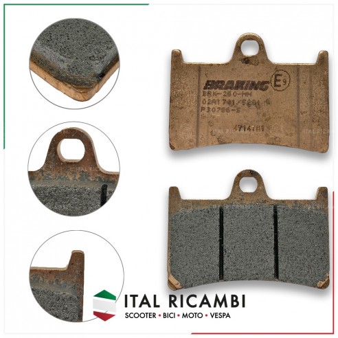 PASTIGLIE FRENO ANTERIORE YAMAHA TMAX...