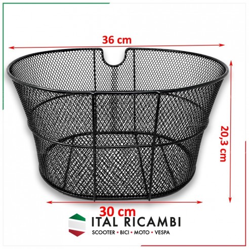 CESTINO BICICLETTA ANTERIORE SENZA...