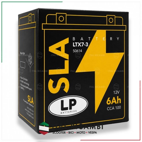 BATTERIA SCOOTER SLA YTX7LBS LTX73...