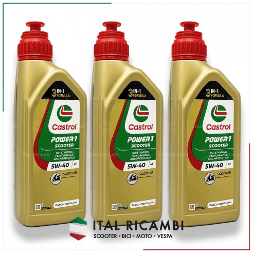 3 LITRI OLIO CASTROL 5W 40 POWER 1...