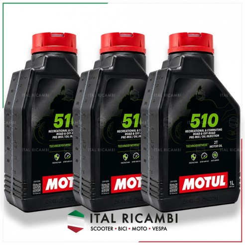 3 LITRI OLIO MOTUL 510 2T MISCELA...