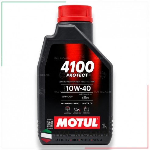 KIT 2 LITRI OLIO MOTUL 4100 PROTECT...