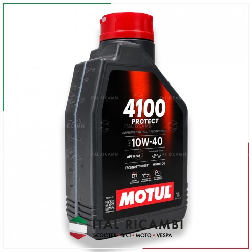 KIT 2 LITRI OLIO MOTUL 4100 PROTECT...