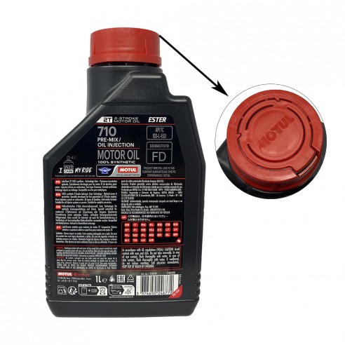 2 LITRI OLIO MOTUL 710 2T 2 TEMPI...