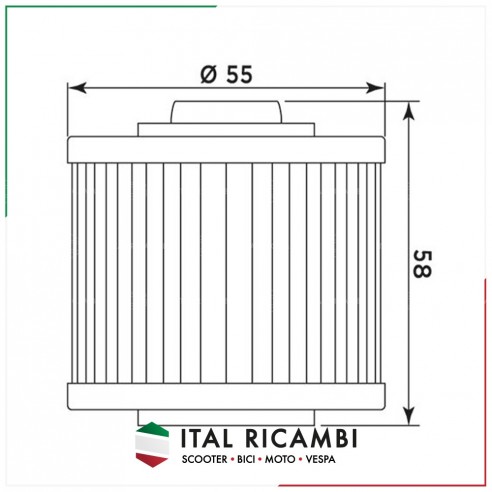 FILTRO OLIO YAMAHA XT XTZ 600 660 750...