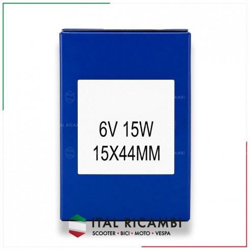 LAMPADA SILURO 6V 15W 15x44 C10