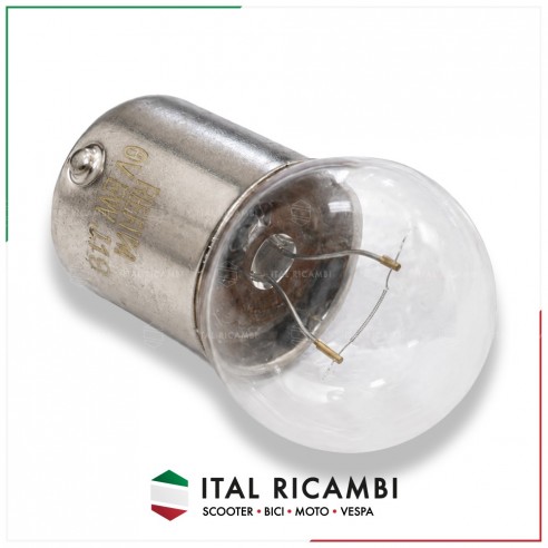 LAMPADA A PALLA BIANCA 6V 5W HERT