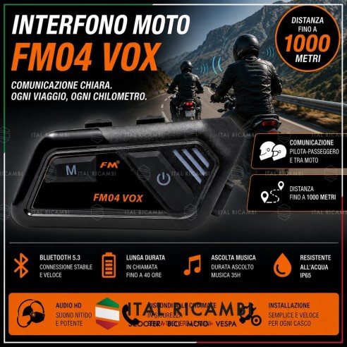 INTERFONO CASCO HELMET BLUETOOTH...