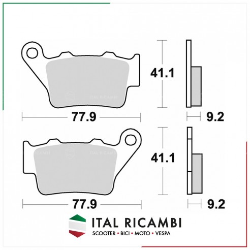 PASTIGLIE FRENO MOTO COMPATIBILI CON...