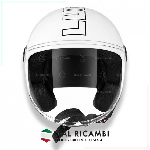 CASCO SCOOTER VISIERA LUNGA DEMI JET...