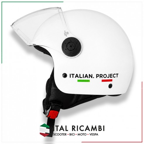 CASCO SCOOTER VISIERA LUNGA DEMI JET...