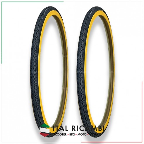 COPPIA COPERTONI BICICLETTA 26 X 1 3...