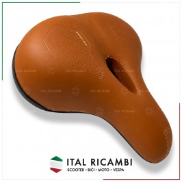 SELLA BICICLETTA MARRONE...