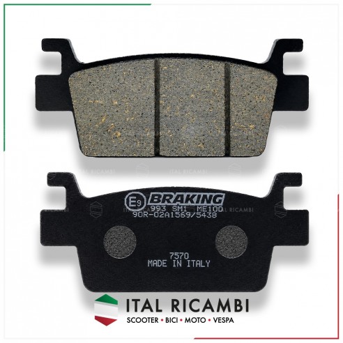 PASTIGLIE FRENO PER KYMCO AK 550 ABS...