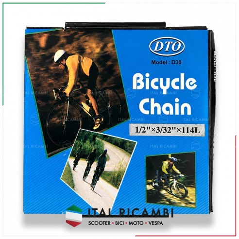 CATENA BICICLETTA MTB 8 VELOCITA 114...