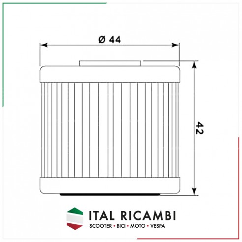 FILTRO OLIO MEIWA HF566 KAWASAKI J...