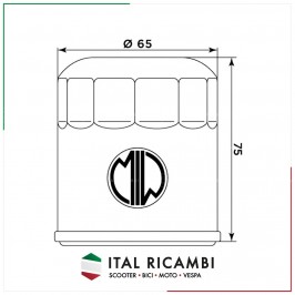 FILTRO OLIO MEIWA HF156... 2