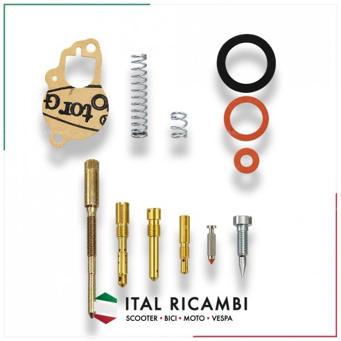 KIT REVISIONE CARBURATORE PIAGGIO...