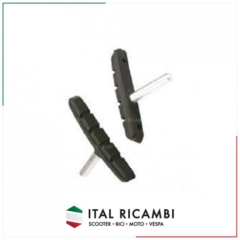 PATTINI FRENO V BRAKE CON PERNO 70 MM