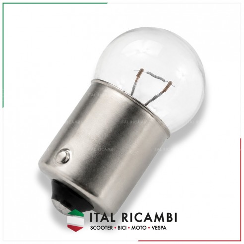 LAMPADA A PALLA SFERA 12V 10W BA15S