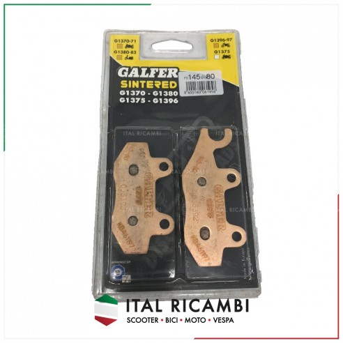 PASTIGLIE FRENO ANTERIORE BURGMAN...