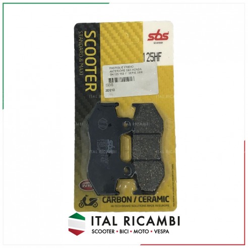 PASTIGLIE FRENO ANTERIORE SBS...
