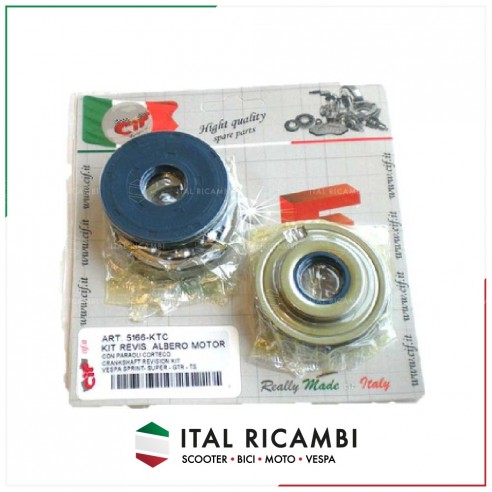 KIT CUSCINETTI CON PARAOLI ALBERO...