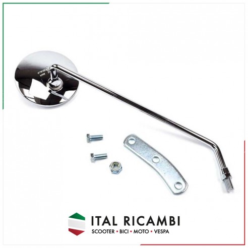 SPECCHIO HERT DESTRO DX CROMATO VESPA...