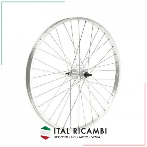 RUOTA BICI ANTERIORE 24 MTB  ACCIAIO...